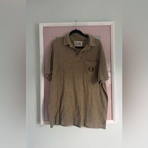 Howler Bros Vintage Polo Shirt with Logo Patch